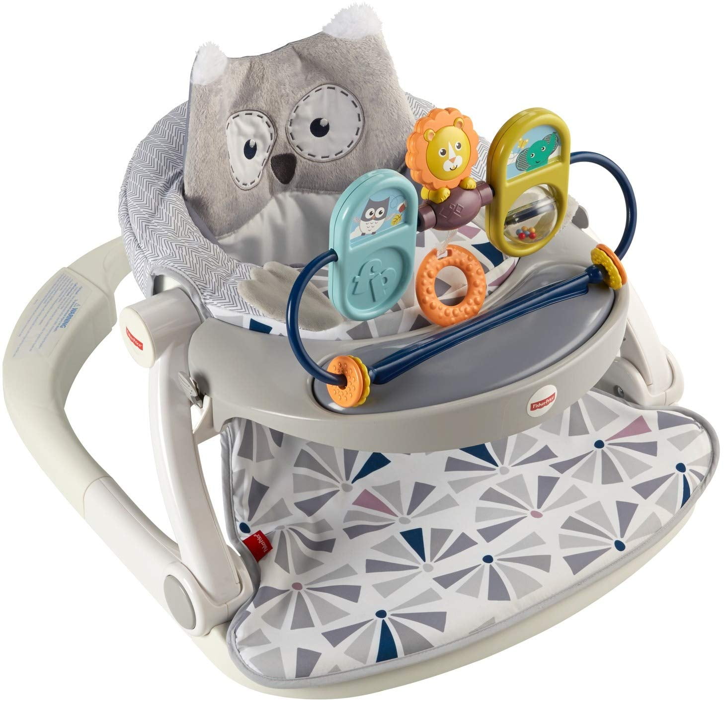 Fisher-Price Portable Baby Chair Activity Centre with Snack Tray and Toys