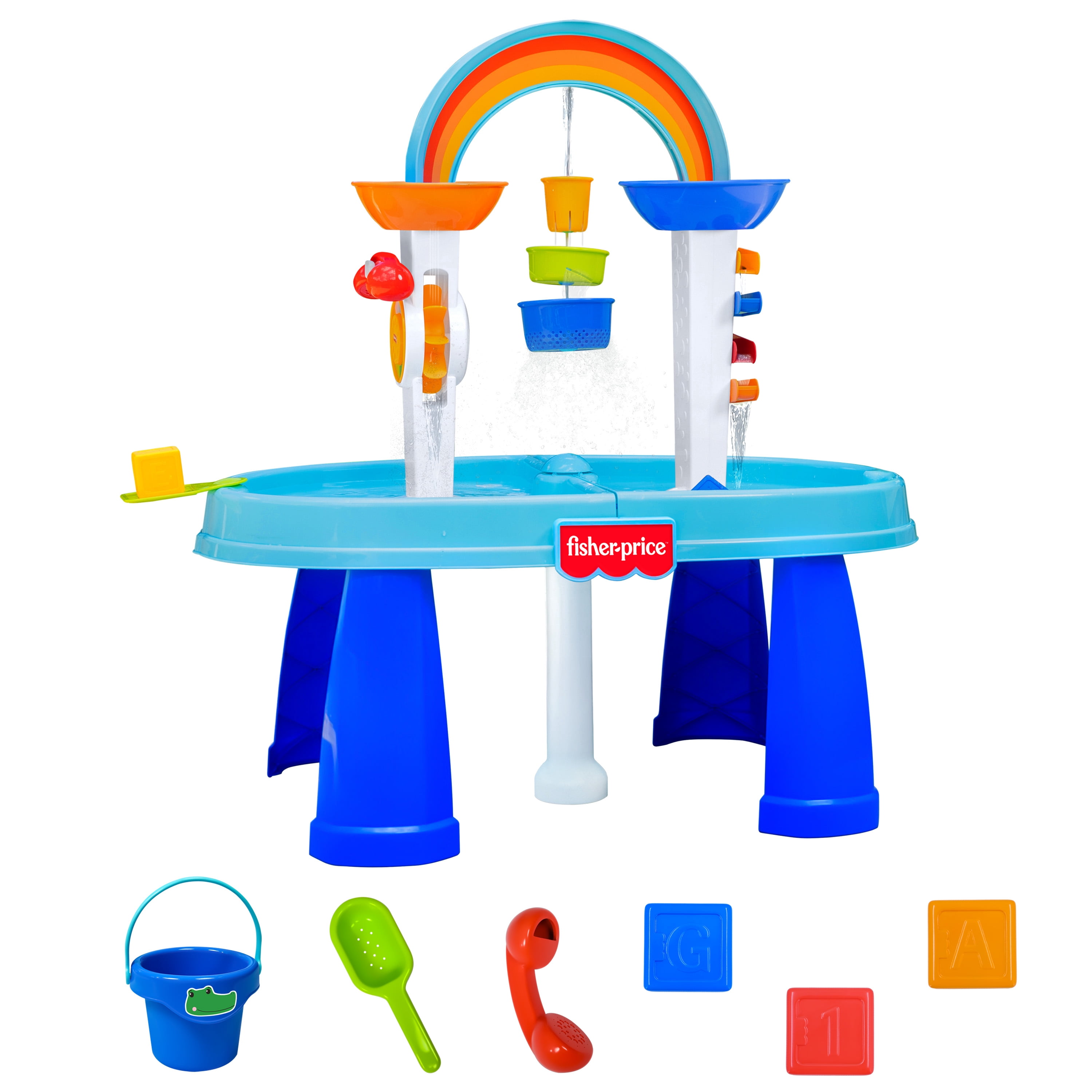 Fisher-Price Pour & Play Interactive Sand & Water Tables with Toy