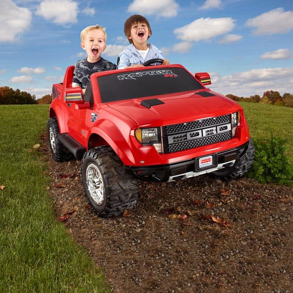 Fisher Price Power Wheels Red Ford Raptor - image 1 of 5