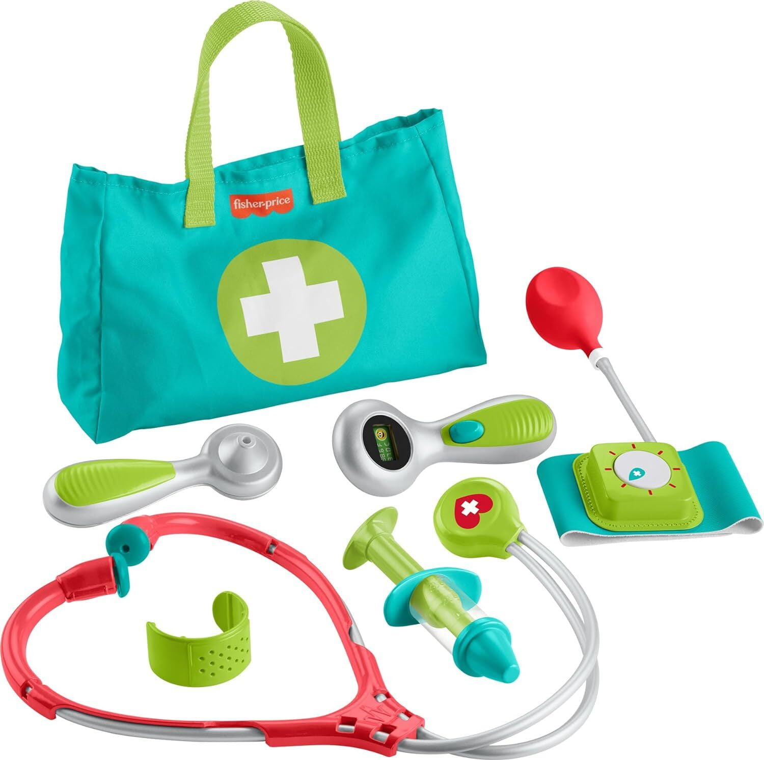 Fisher Price - Medical Kit 7-Piece Play Set - Walmart.com