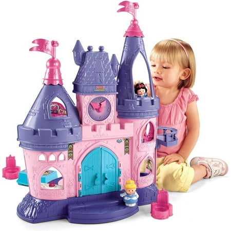 Fisher-Price Princess Songs Palace By Little People, Includes Cinderella & Snow White
