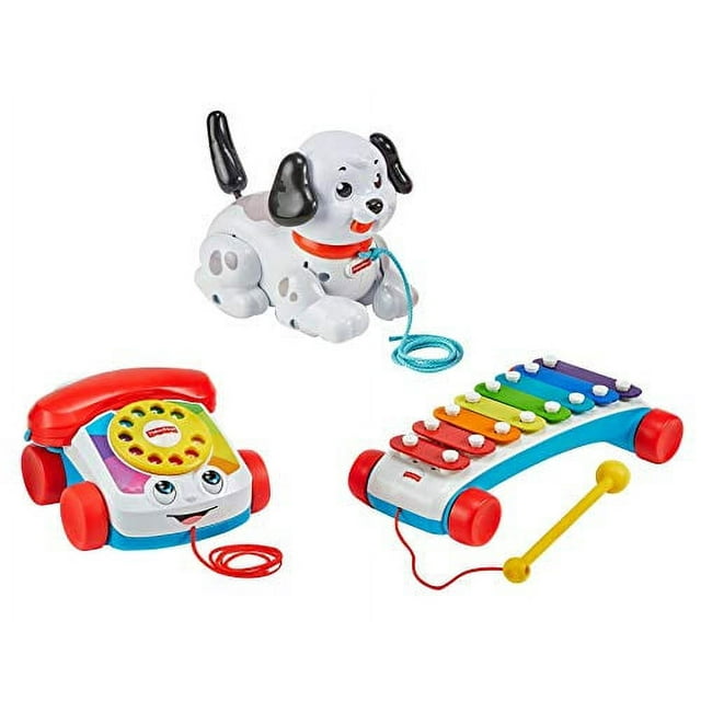 FisherPrice PullAlong Basics Gift Set 3 Infant Pull Toys