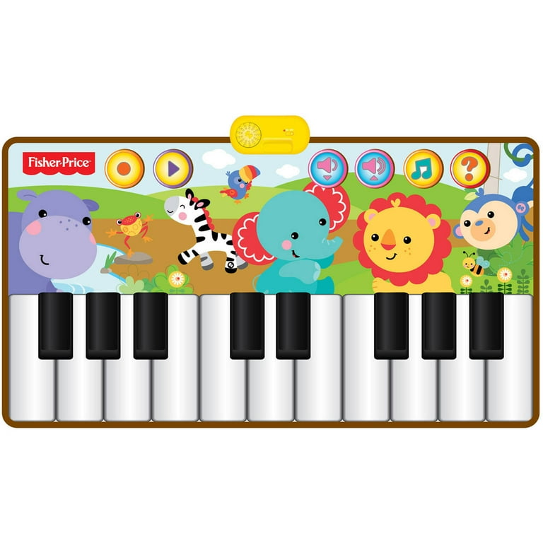 Fisher Price Rain Forest Dancin Tunes Step On Keyboard