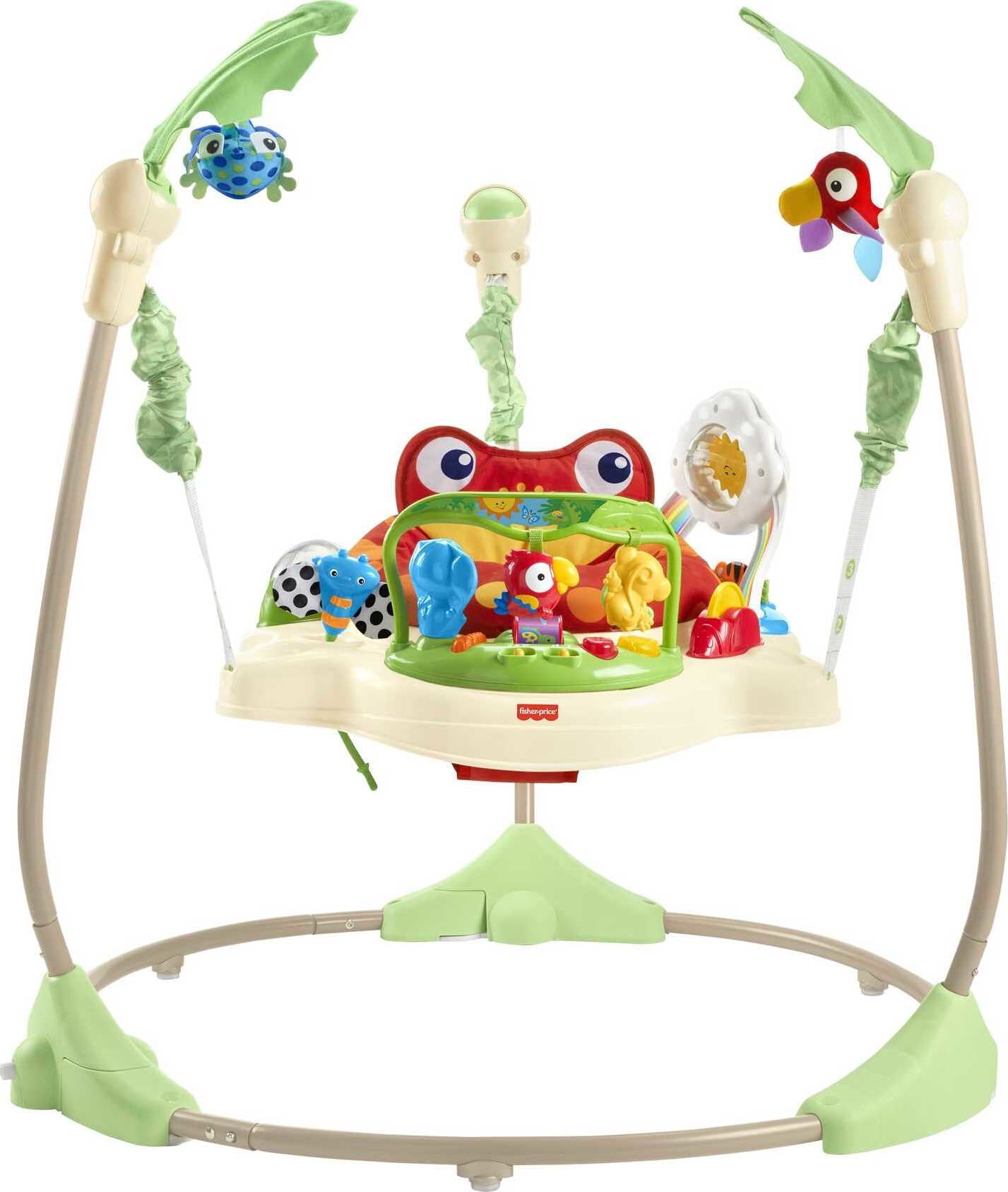 ベビージム Fisher-Price Rain Forest Jumperoo Fisher-Price Roarin' Jumperoo - Baby Jumper with Music