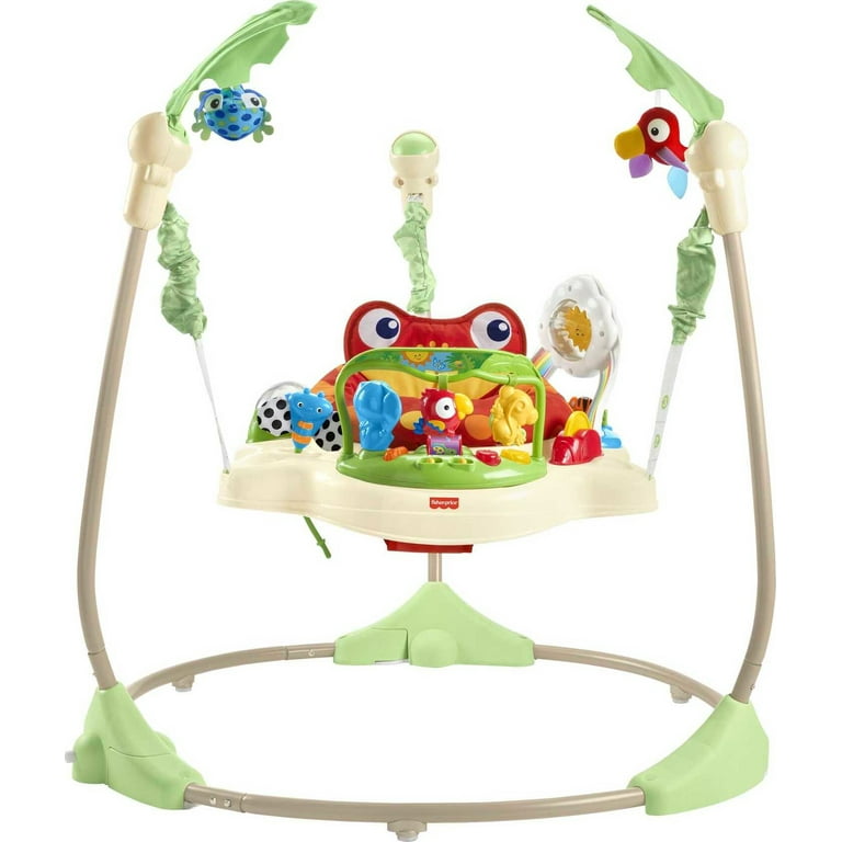 baby gear fisher price rainforest deluxe bouncer