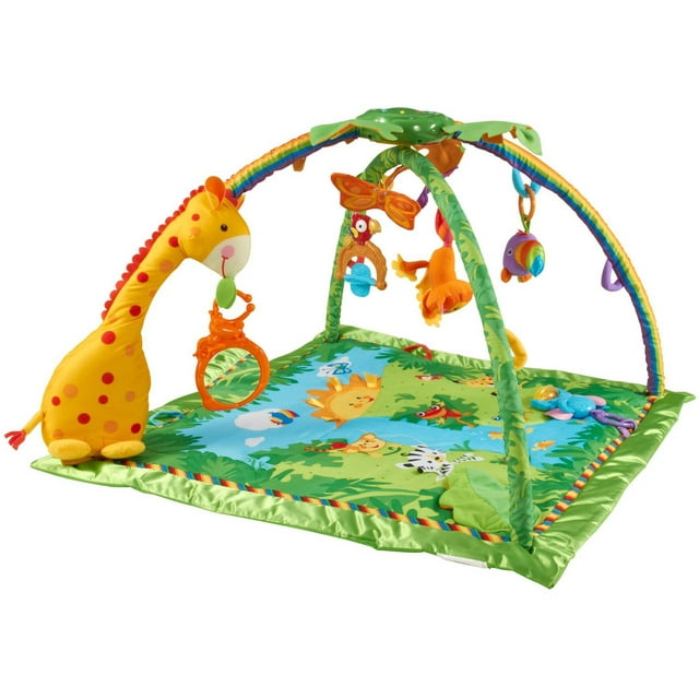 Fisher-Price Rainforest Melodies & Lights Deluxe Play Gym