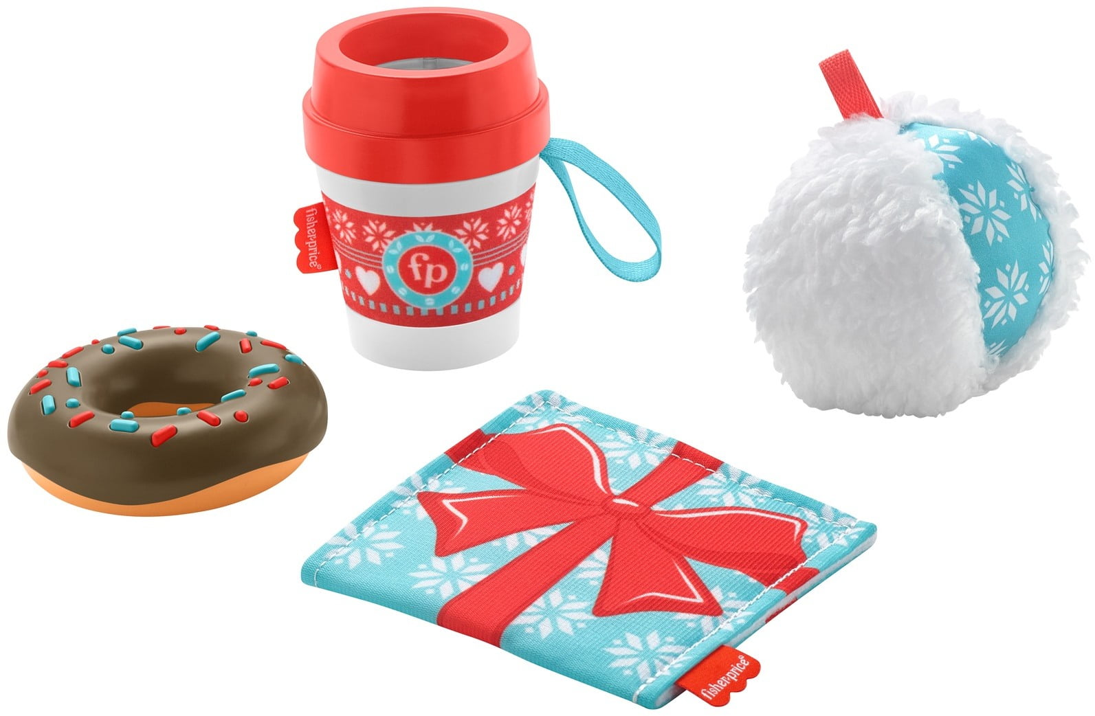 Fisher-Price Season’s Greetings Gift Set of 4 Infant toys