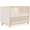thumbnail image 1 of Fisher Price Siesta 3-in-1 Convertible Crib by Dream On Me, Blush Pink, 1 of 13