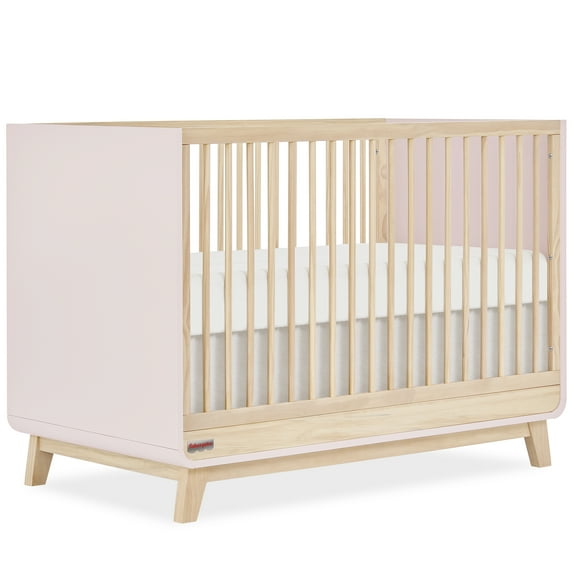 Fisher Price Siesta 3-in-1 Convertible Crib by Dream On Me, Blush Pink