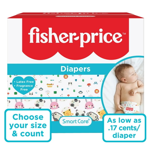 Fisher-Price Size 4 Diapers for Infants, 192 Ct