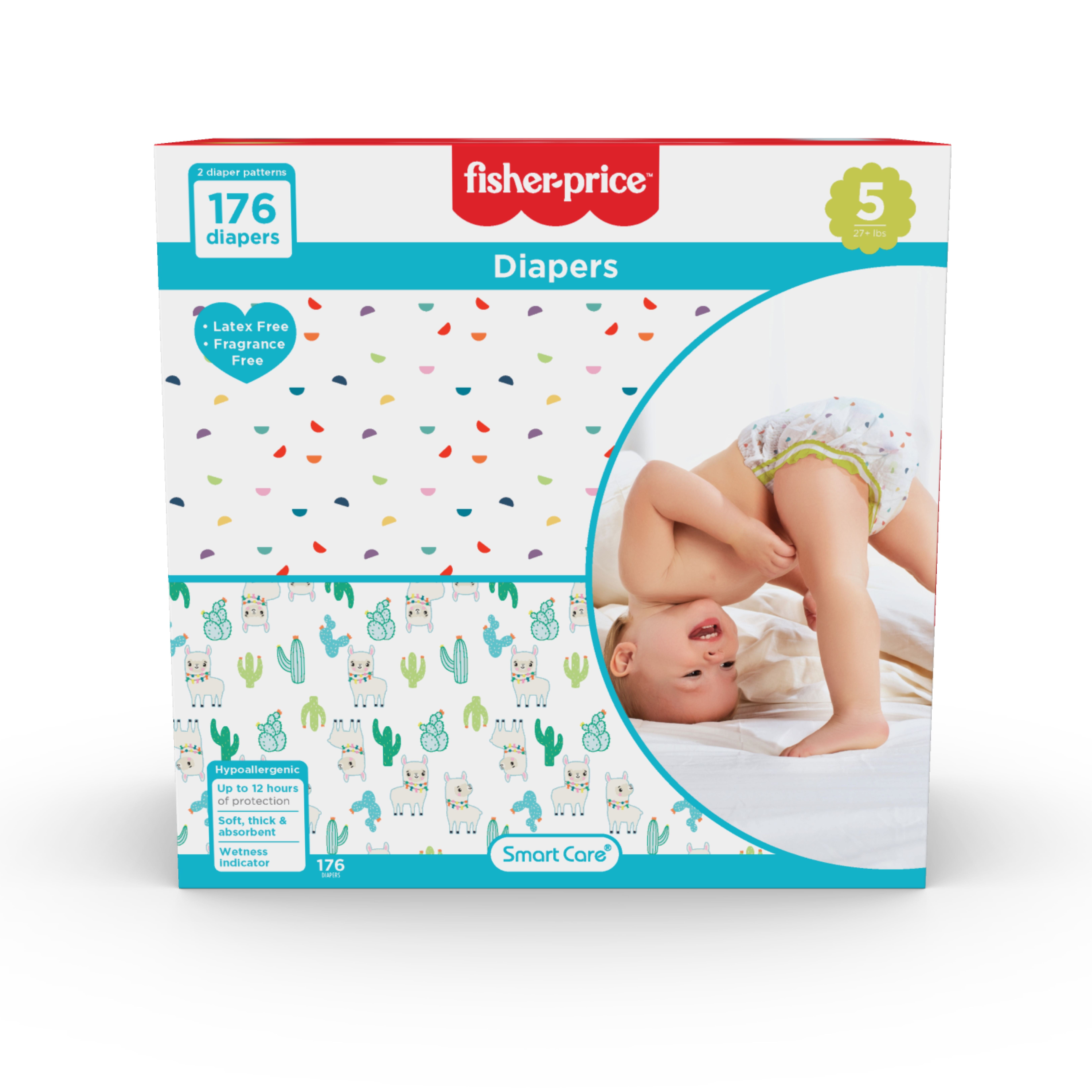Fisher-Price Size 5 Diapers 176 ct