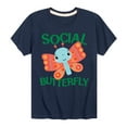 thumbnail image 1 of Fisher Price - Social Butterfly - Youth Short Sleeve T-shirt, 1 of 5