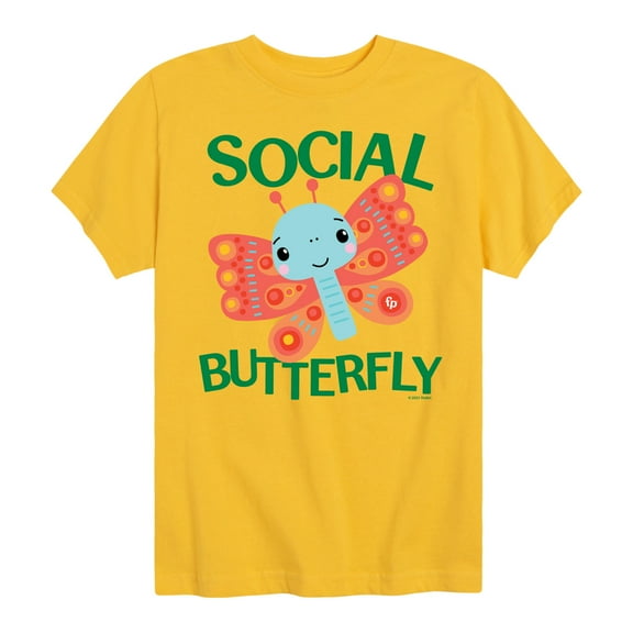 Fisher Price - Social Butterfly - Youth Short Sleeve T-shirt