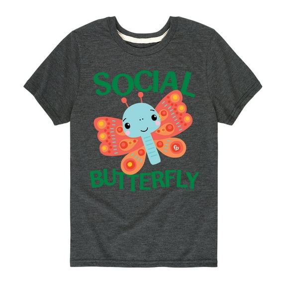 Fisher Price - Social Butterfly - Youth Short Sleeve T-shirt