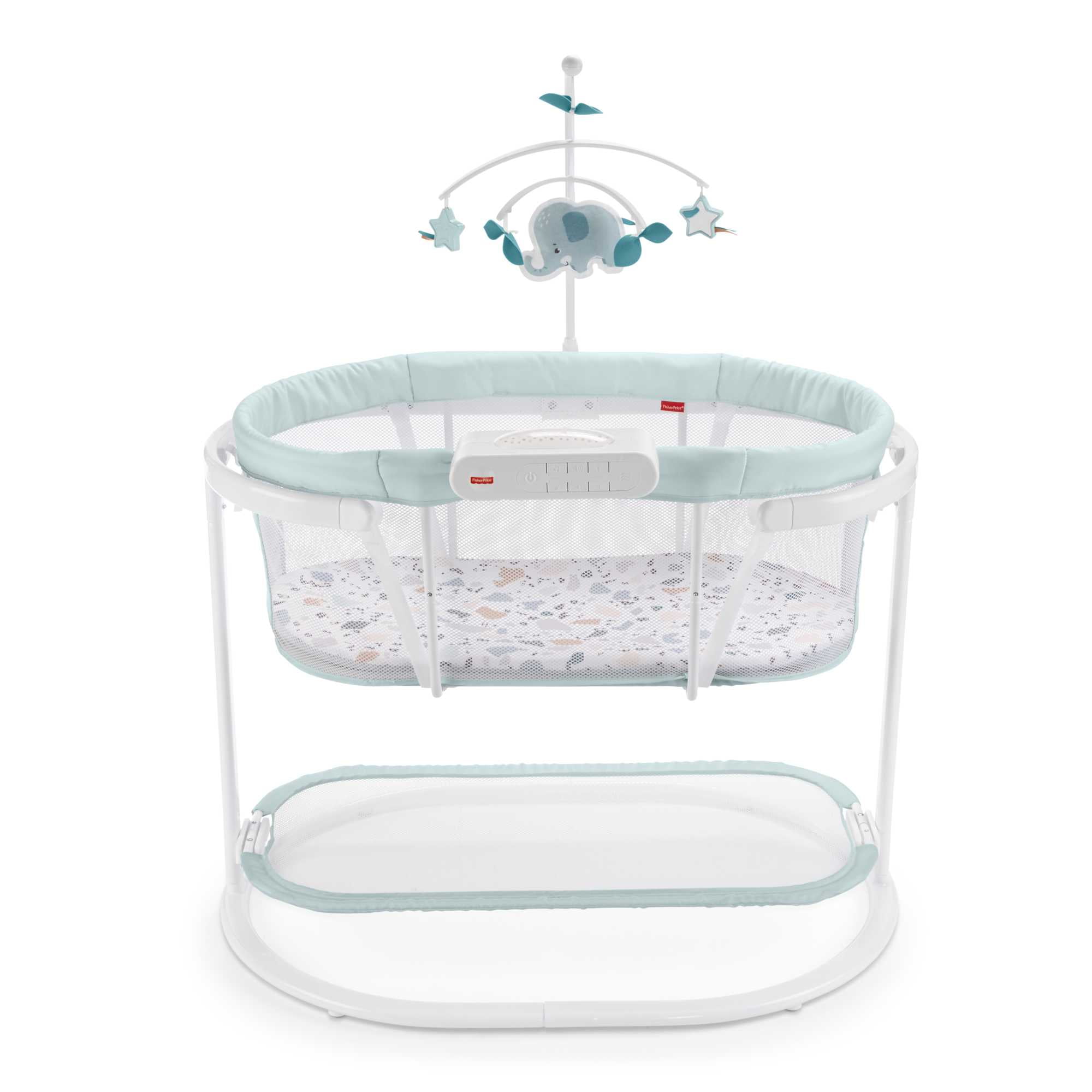 Fisher Price Soothing Motions Bassinet Pacific Pebble Baby Crib