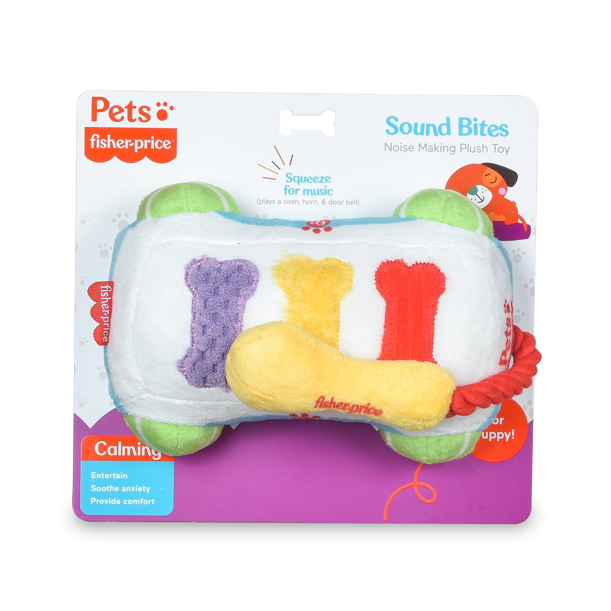 FisherPrice SoundBites Puppy Adult and Senior Plush Dog Toy