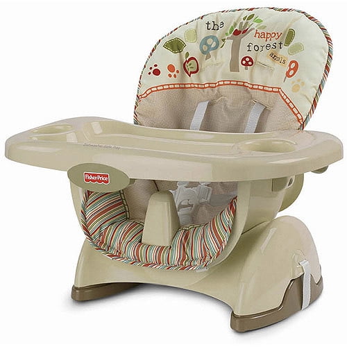 Fisher-Price - Space-Saver High Chair, Woodsy Friends
