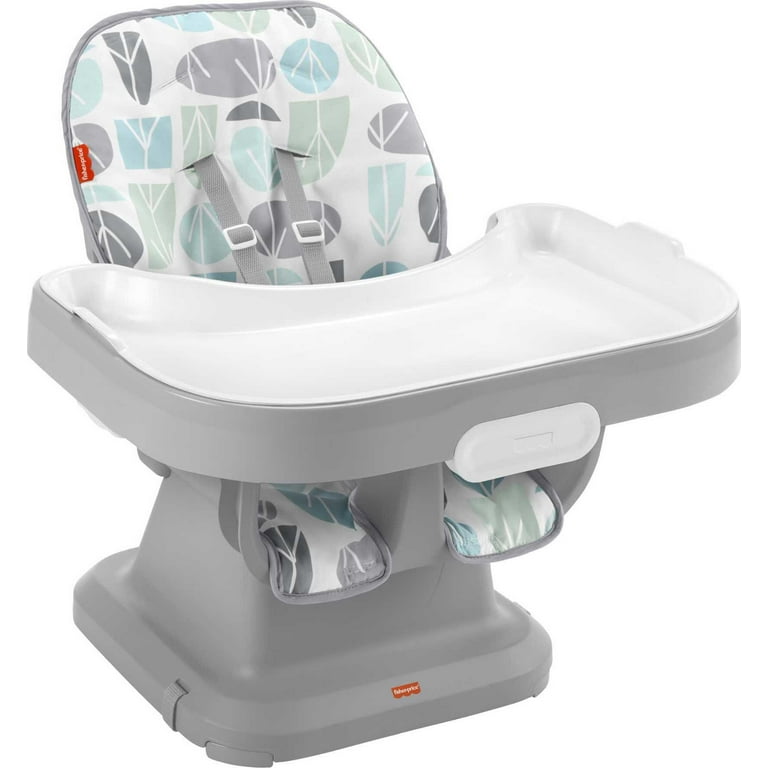 Fisher Price SpaceSaver Simple Clean High Chair Pebble Stream