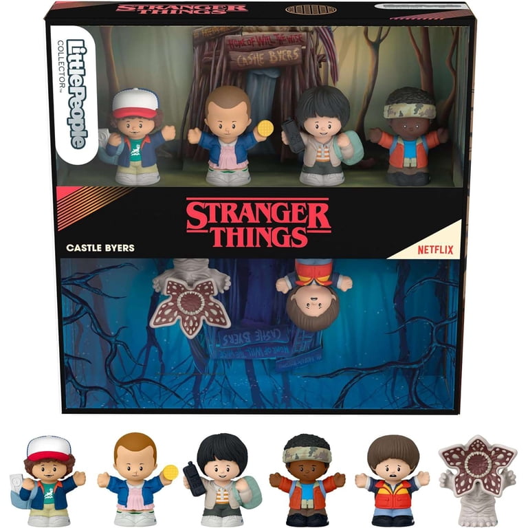 STRANGER THINGS フィギュア 6体セット Fisher-Price Stretchable Adults Action Figure, Multicolor, 6 Piece