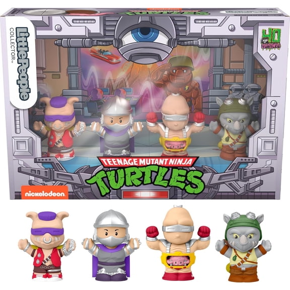 Fisher-Price Teenage Mutant Ninja Turtles 2024 Figures Little People New w Box