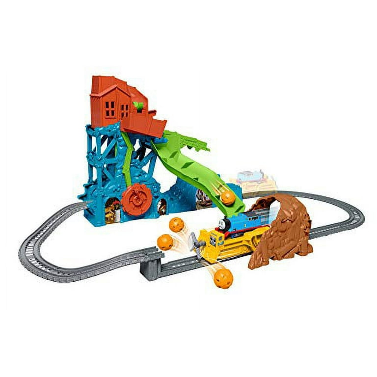 Thomas Friends TrackMaster Cave Collapse Set, Motorized Thomas