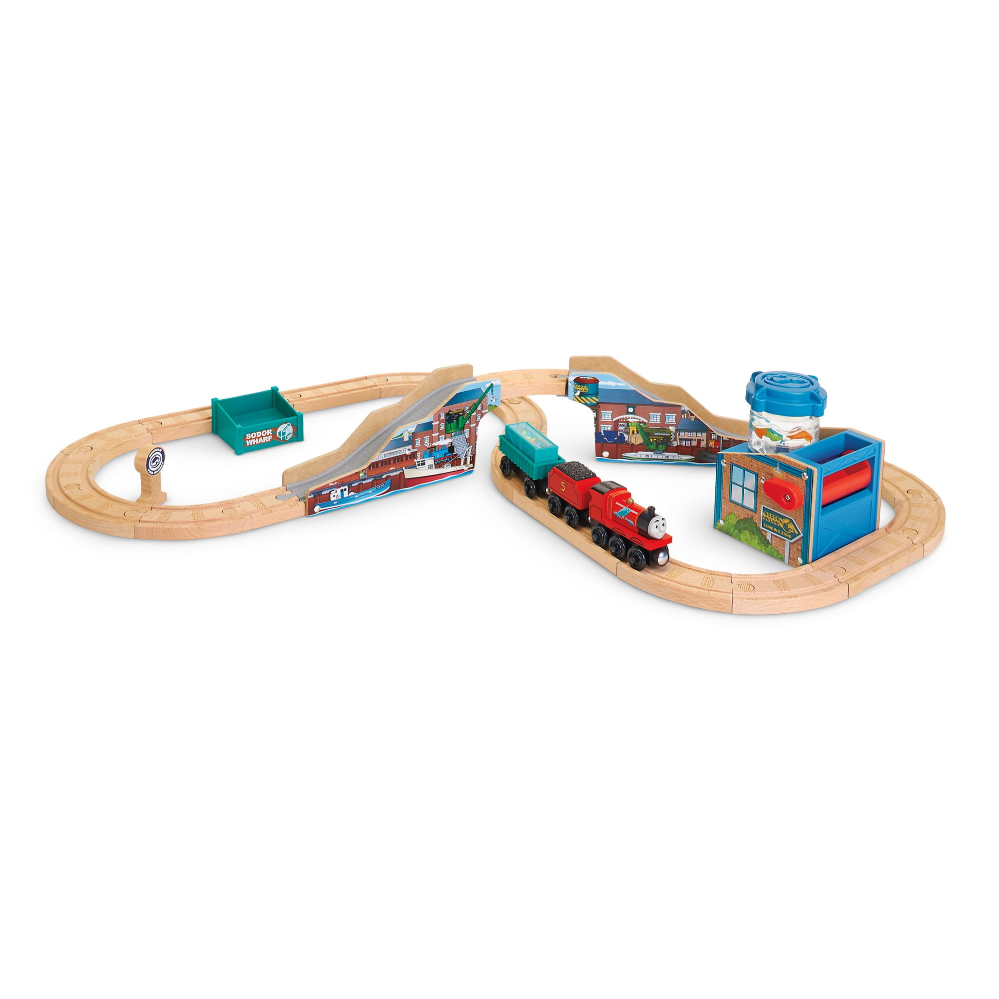 Fisher-Price Thomas & Friends Wooden Railway James' Fishy Delivery