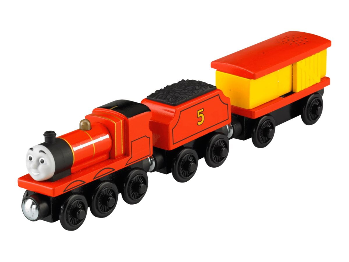 Fisher Price James Wooden Train Engine Thomas Friends Fisher-Price