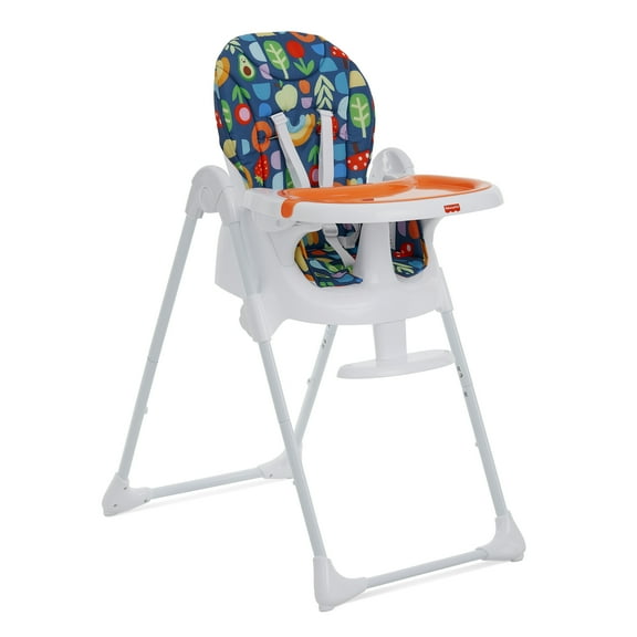 Fisher Price Tiny Bites Highchair by Dream On me, Rainbow Sherbert