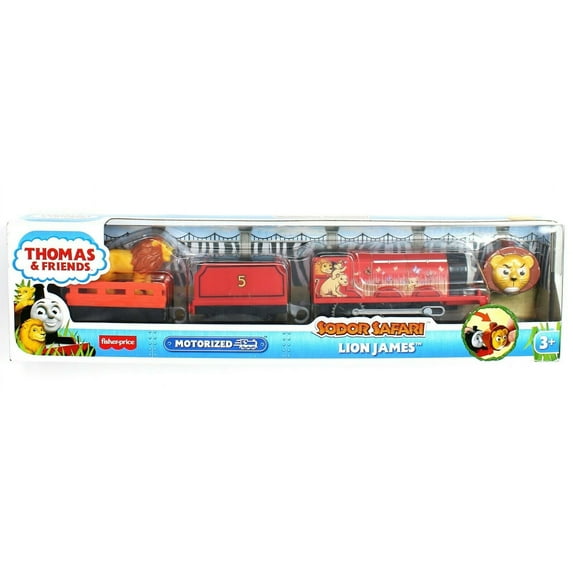 Fisher-Price Trackmaster Thomas & Friends - Safari Toys - James Lion Train