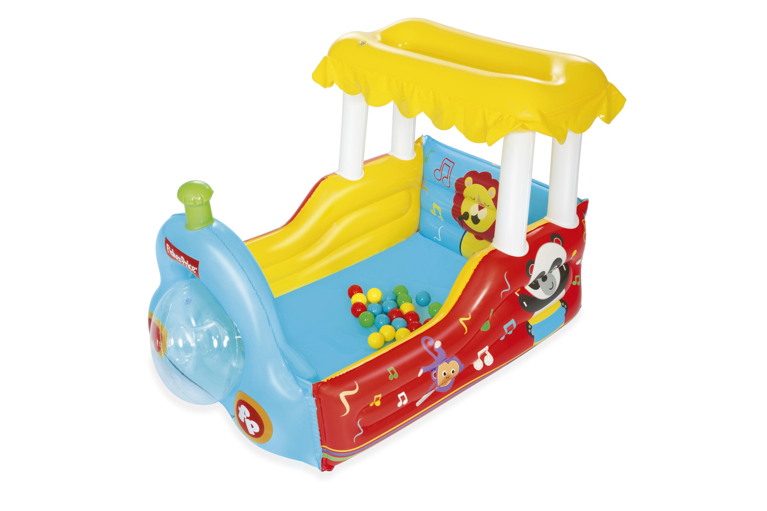 Fisher-Price Train Ball Pit, 25 Play Balls Included - image 1 of 10