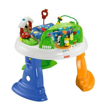 Fisher Price Twirlin' Wirlin' 360 Degree Baby Bouncer Entertainer with Toys