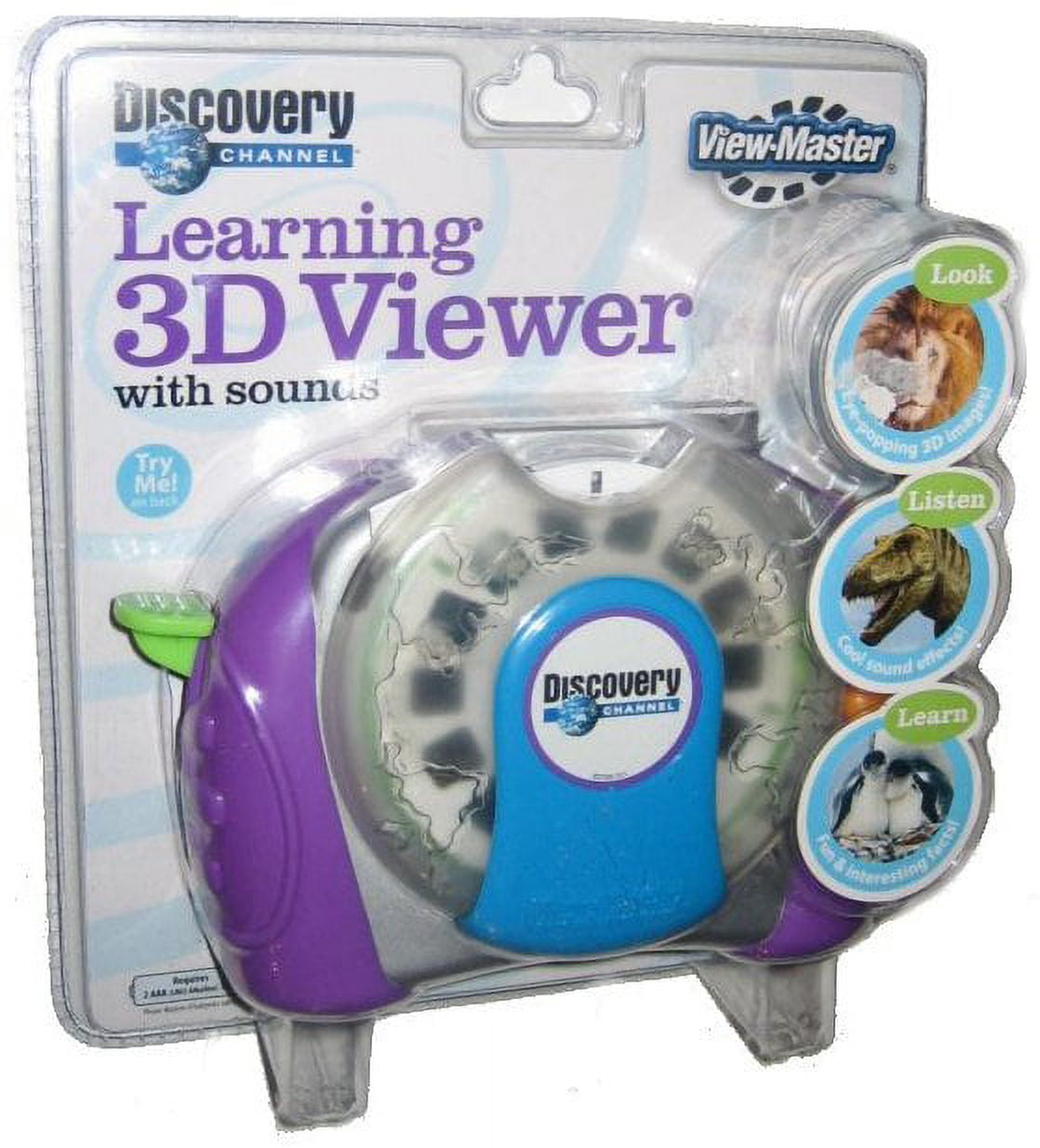 Fisher-Price View-Master Discovery Channel 3D Learning Viewer w/ Sounds Toy  
