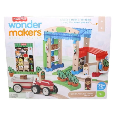 Fisher-Price Wonder Makers Design System Build Around Town Starter Kit