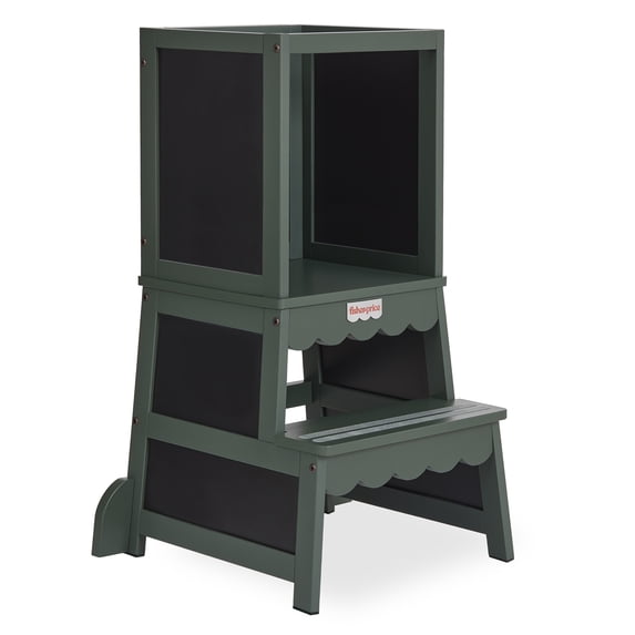 Fisher Price by Dream On Me Wonderstep Step Stool, Forest Green