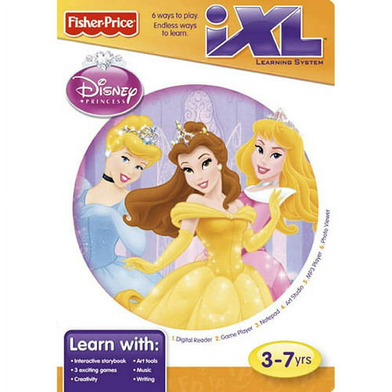 Fisher-Price iXL Learning System Software Disney Princess