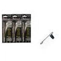 Fisher SPR4 Refills for Bullet Fisher Space Pen, Black, 3 Pack Plus a free Black Clip!