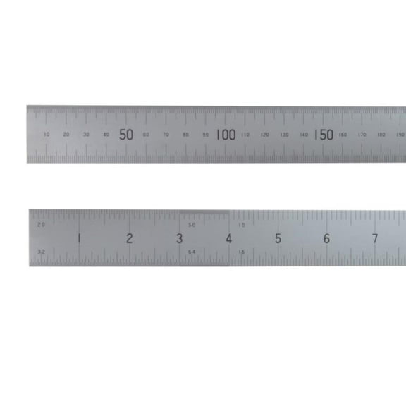 Fisher - Satin Chrome Rule 600mm/24in