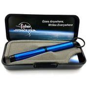 Fisher Space Backpacker Keyring Space Pen Anodized Aluminum, Blue