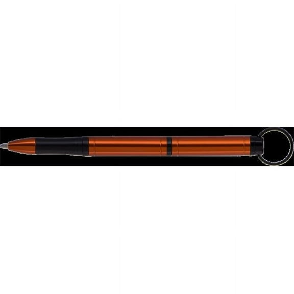 Fisher Space Backpacker Keyring Space Pen Anodized Aluminum, Orange