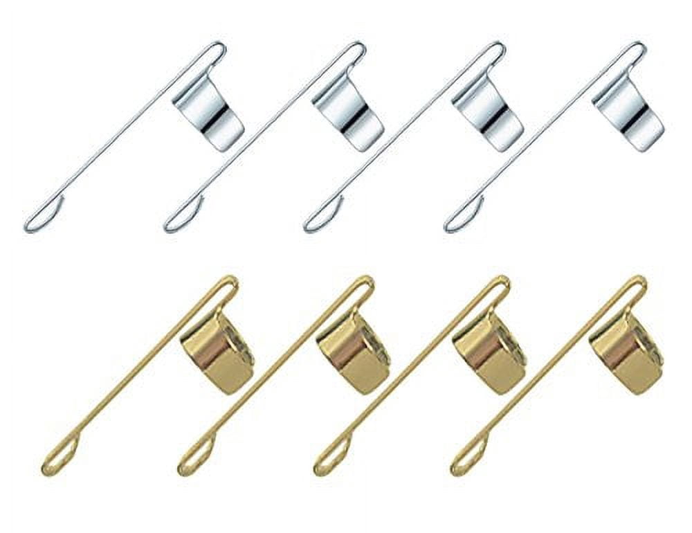 Fisher Space Clips for 400 Series Bullet Pens 4 Gold & 4 Chrome 8 Total