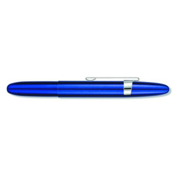 Fisher Space Pen Bullet Space Pen with Clip, Blueberry, Gift Boxed (400BBCL)