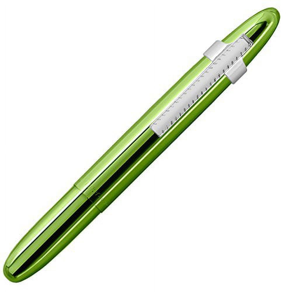 Fisher Space Pen, Bullet Space Pen with Clip, Lime Green, Gift Boxed  (400LGCL) 