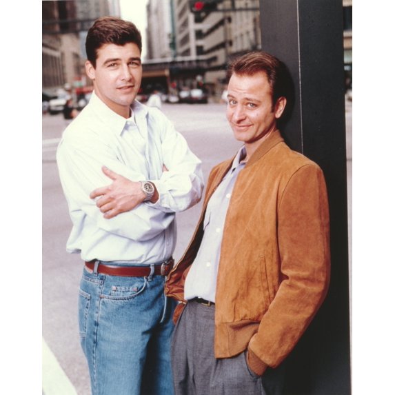 Fisher Stevens posed with a Friend Portrait Photo Print (24 x 30)
