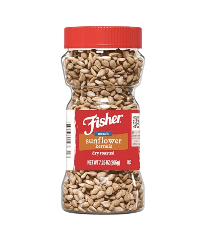 Fisher Dry Roasted Sea Salt Sunflower Kernels 7.25 oz - Walmart.com