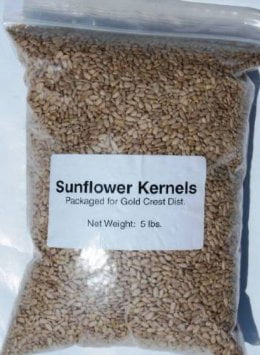 Fisher Sunflower Kernels, Roasted, No Salt, 5-Pound Package