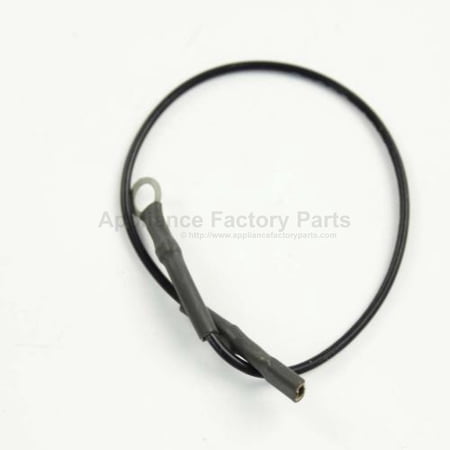 Appliance Factory Parts WIRES BLACK WITH TERMINAL 8 INCH 211823