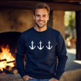 thumbnail image 1 of Fisherman Aesthetic Sweatshirt, Lobster Sweatshirt, Nautical Sweatshirt, for Coastal sea lover Tshirt All Size S-5XL, 1 of 5