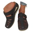 thumbnail image 1 of Fisherman Clogs for Women Gladiator Flat Sandals Breathable Shoes Comfortable Walking Shoes, 1 of 8