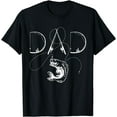 thumbnail image 1 of Fisherman Dad Fishing Enthusiast Fish Lover Daddy Father T-Shirt, 1 of 4