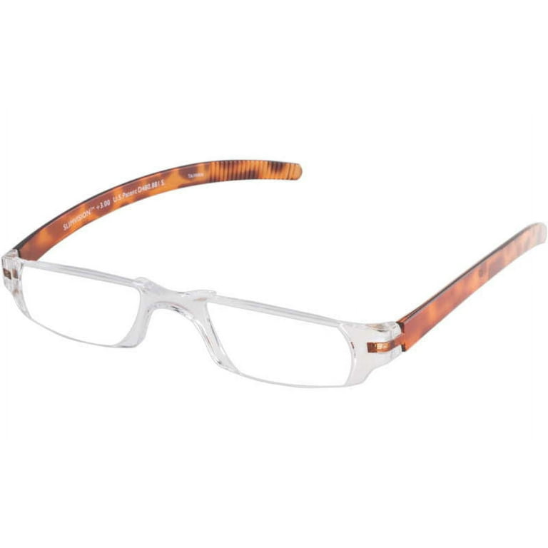 Slim vision reading sales glasses 1.75